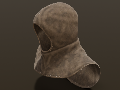 Knight Headdress 3D Model