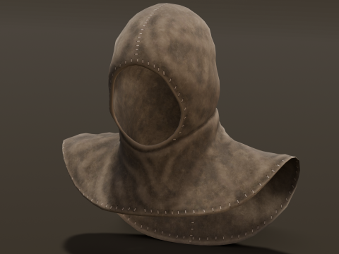 Knight Headdress 3D Model