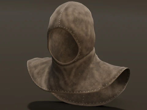 Knight Headdress 3D Model