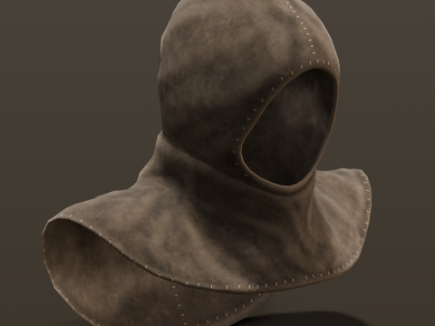 Knight Headdress 3D Model