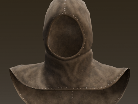 Knight Headdress 3D Model