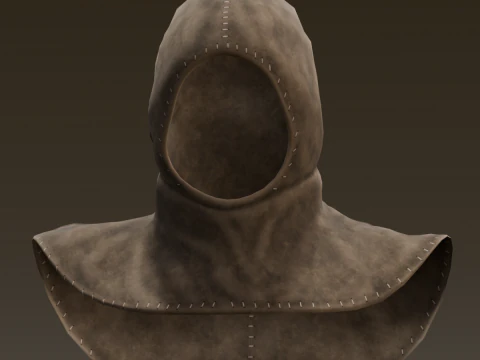 Knight Headdress 3D Model