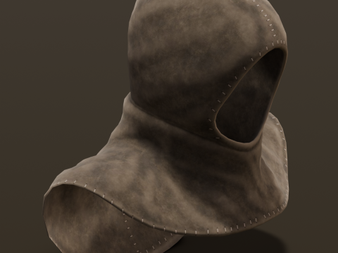 Knight Headdress 3D Model