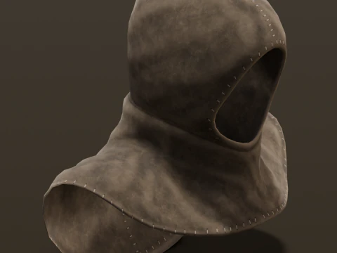 Knight Headdress 3D Model