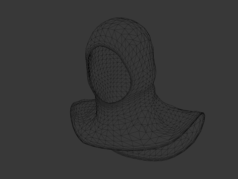 Knight Headdress 3D Model