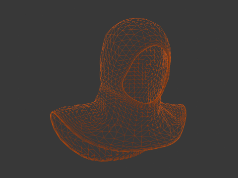 Knight Headdress 3D Model