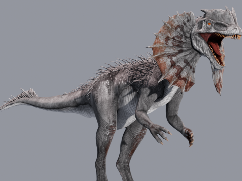 Dino Animated Rigged 3D Модель