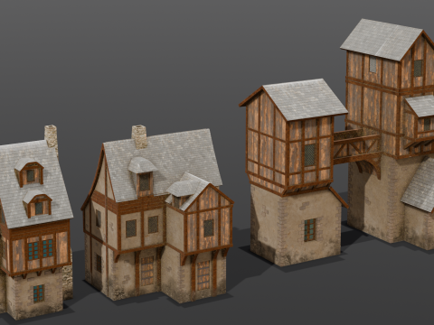 House Pack 3D Model