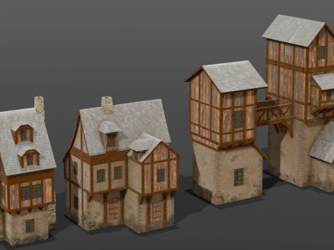 House Pack 3D Model