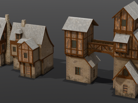 House Pack 3D Model
