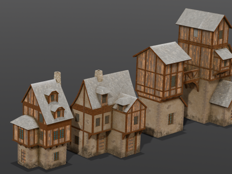 House Pack 3D Model