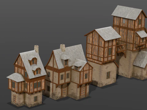 House Pack 3D Model