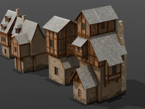 House Pack 3D Model