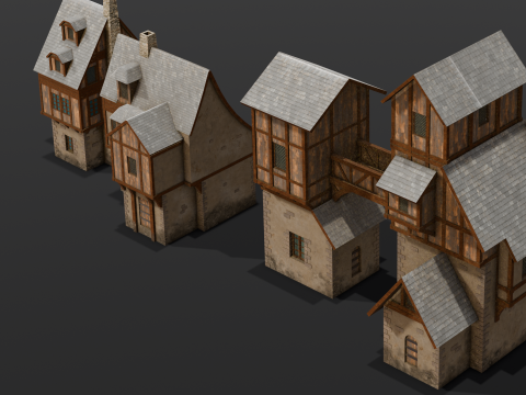 House Pack 3D Model