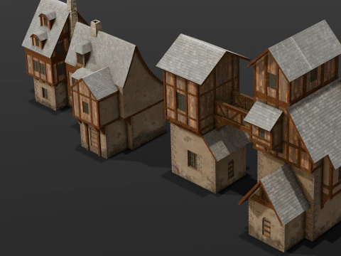House Pack 3D Model