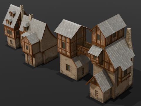 House Pack 3D Model