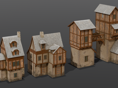 House Pack 3D Model