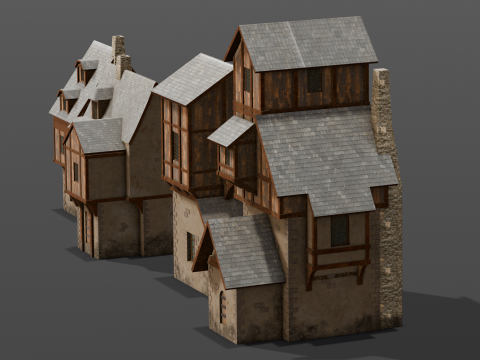 House Pack 3D Model