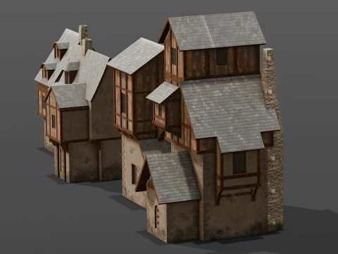 House Pack 3D Model