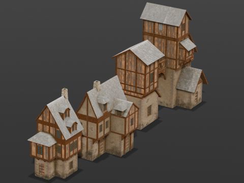 House Pack 3D Model