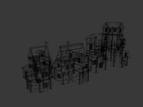 House Pack 3D Model