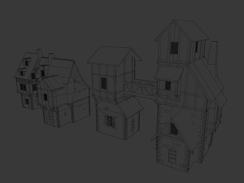 House Pack 3D Model