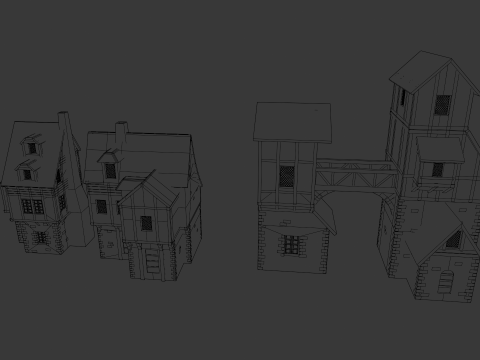 House Pack 3D Model