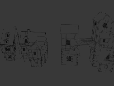 House Pack 3D Model