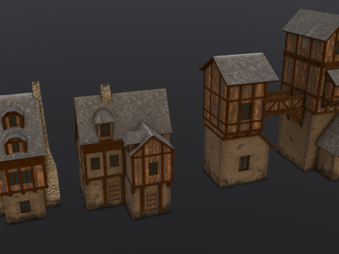 House Pack 3D Model