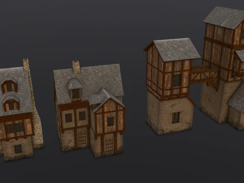 House Pack 3D Model