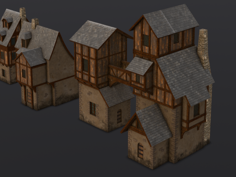 House Pack 3D Model