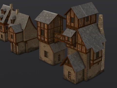 House Pack 3D Model