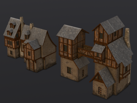 House Pack 3D Model