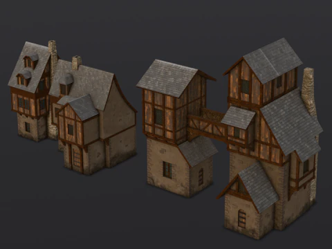 House Pack 3D Model
