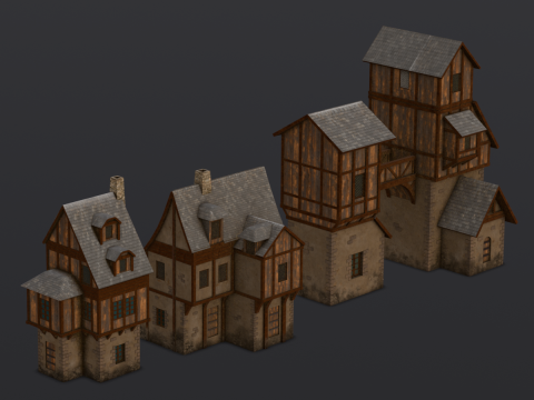 House Pack 3D Model