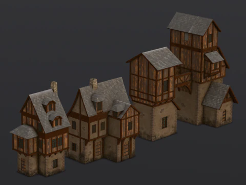 House Pack 3D Model