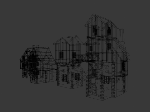 House Pack 3D Model