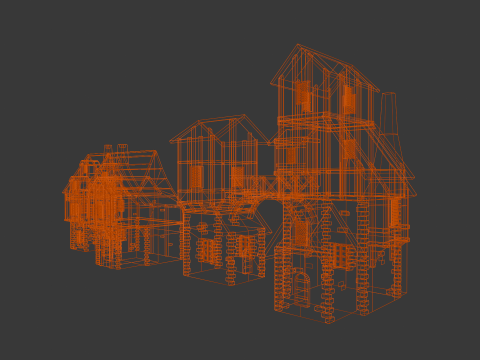 House Pack 3D Model