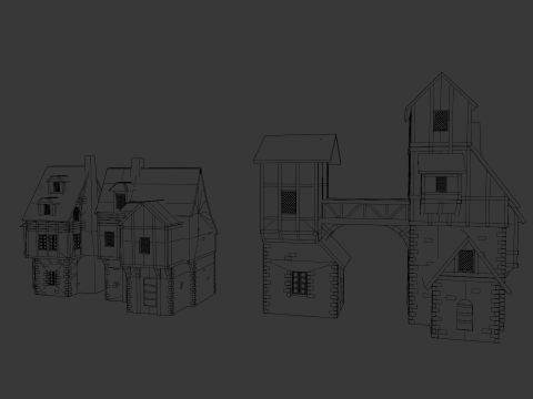 House Pack 3D Model