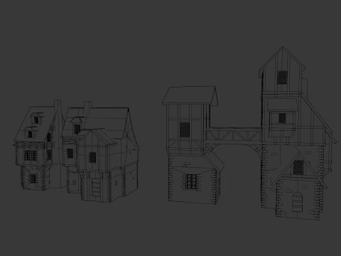 House Pack 3D Model