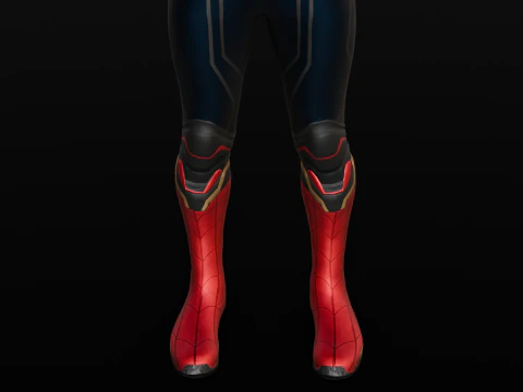 Rigged Spiderman 3D Model