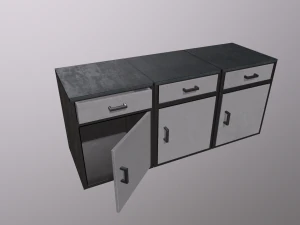 Schr&auml;nke 3D Modell