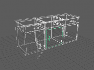 Cupboards 3D Модель