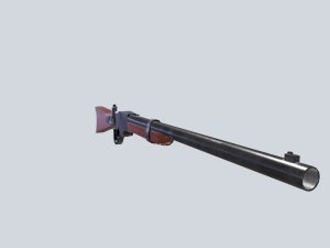 Spencer repeating rifle 3D 模型