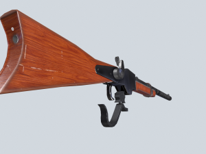 Spencer repeating rifle 3D 模型
