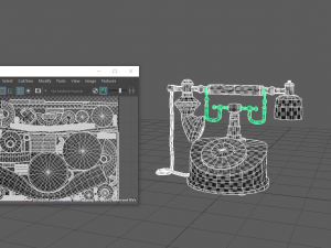Vintage phone 3D 模型