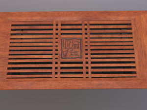 Tea board cup and teapot 3D 모델