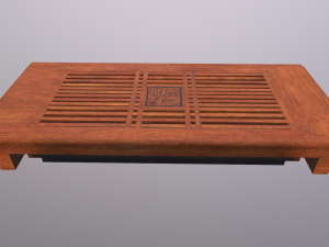 Tea board cup and teapot 3Dモデル