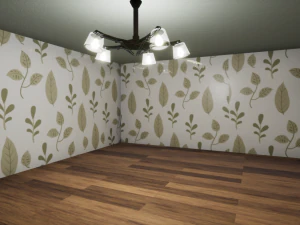 Pencahayaan langit-langit Model 3D