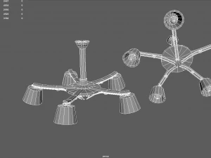 Ceiling lighting 3D Model